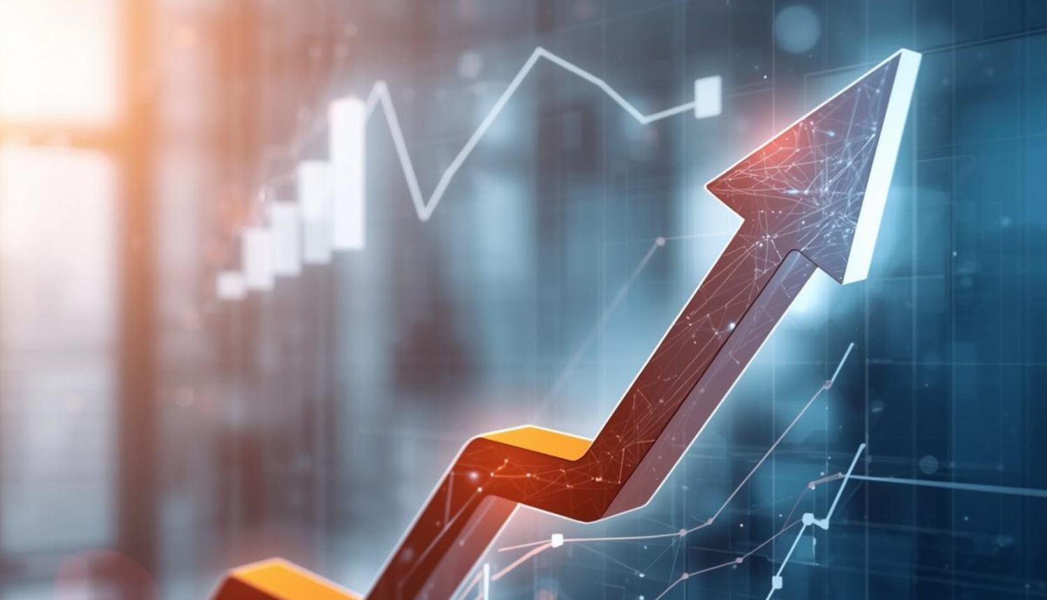 Diagrammas līkne ar bultas galu uz augšu